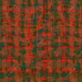 AERYTH – Burnt Tartan Texture Print