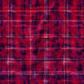ALYRA – Distorted Tartan Textile Print