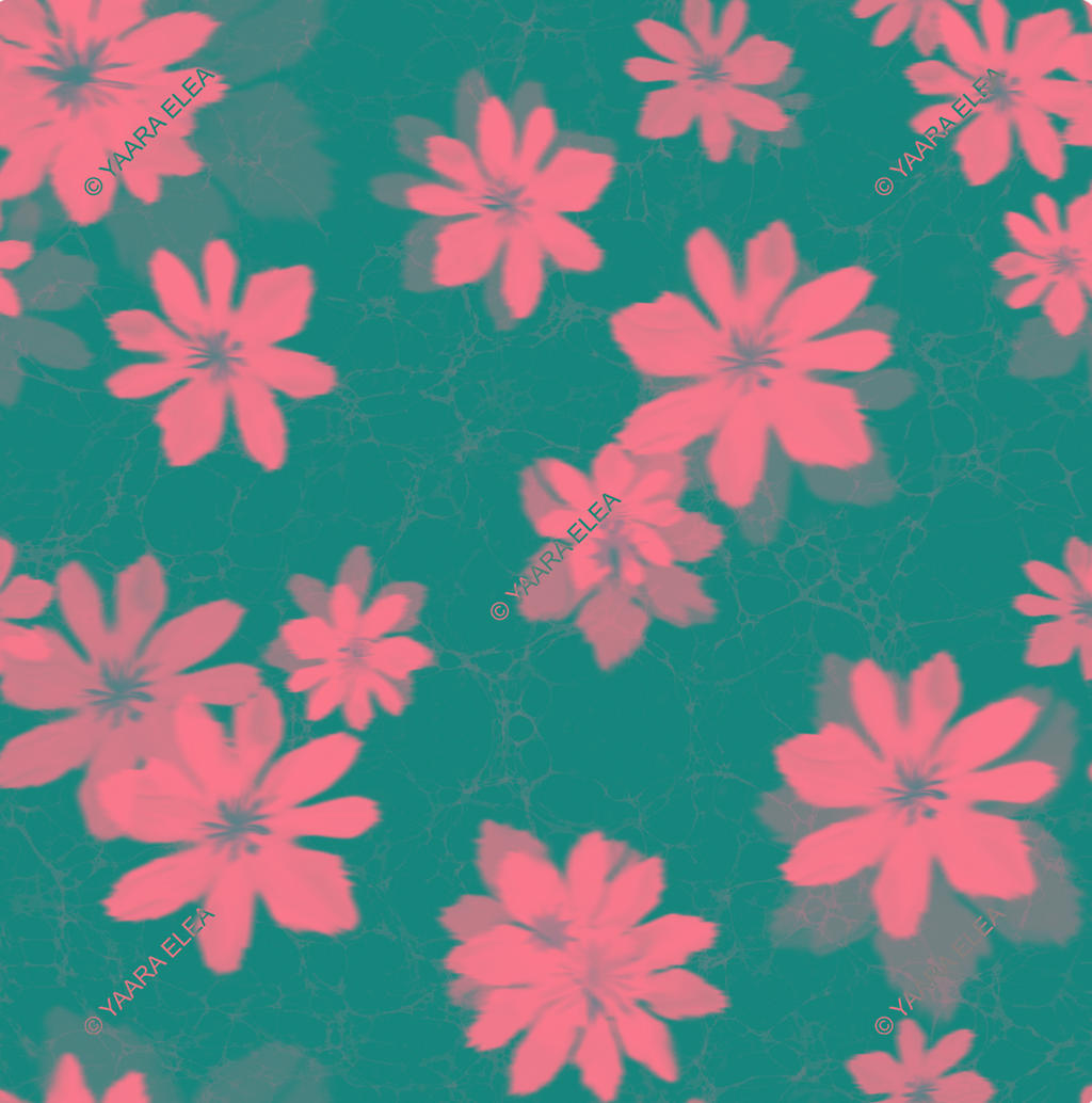 PAENOR – Coral Bloom Mist Textile Print