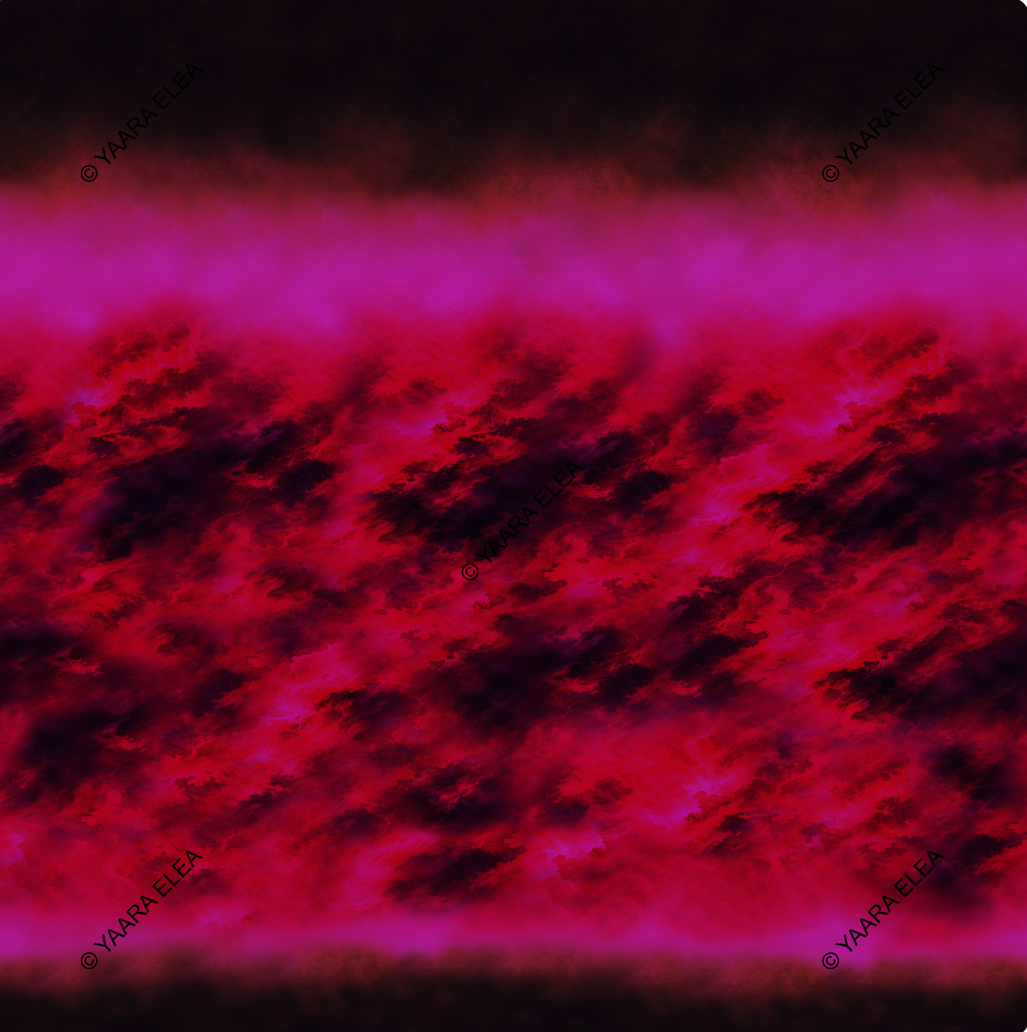RAE – Crimson Horizon Textile Print