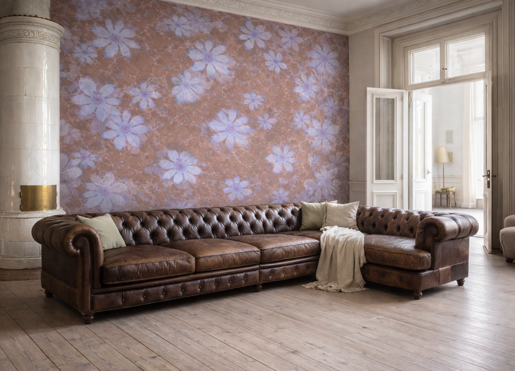 PAELITH – Soft Bloom Veil Textile Print