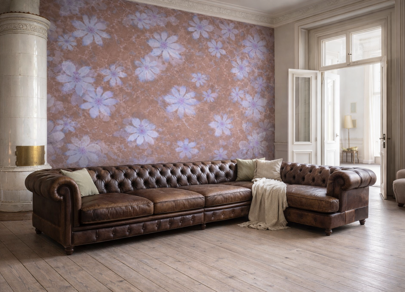 PAELITH – Soft Bloom Veil Textile Print