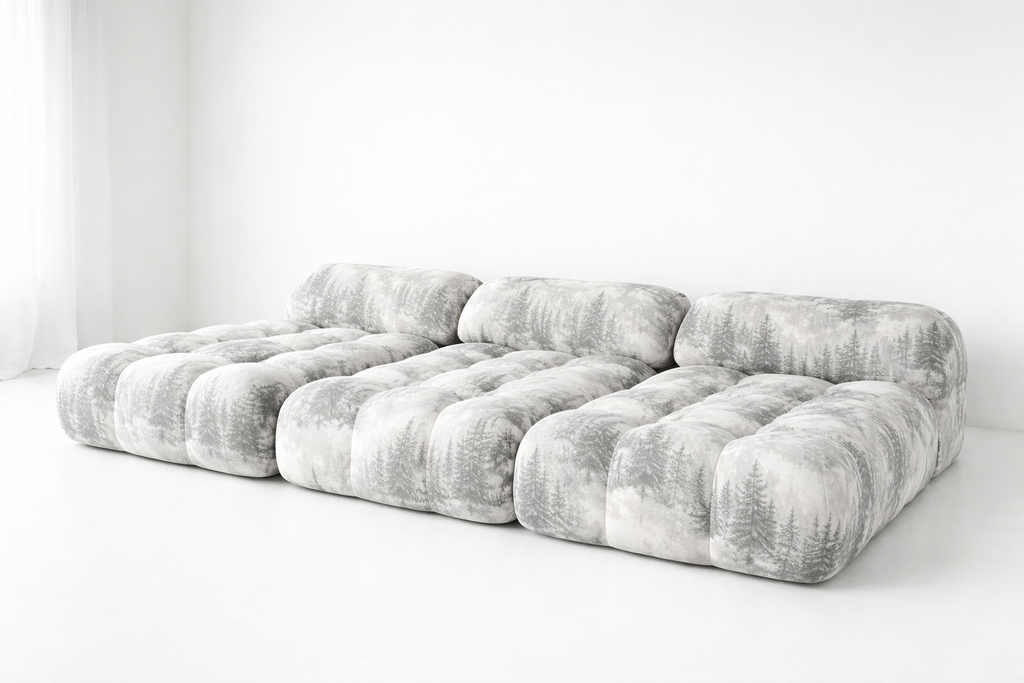 LIORÉN – Soft Fog Forest Print
