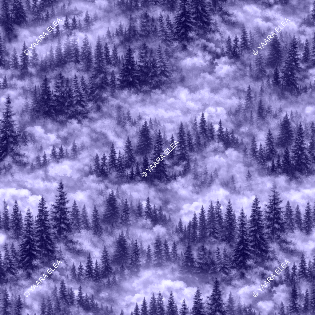 ENVORA – Mist Forest Print