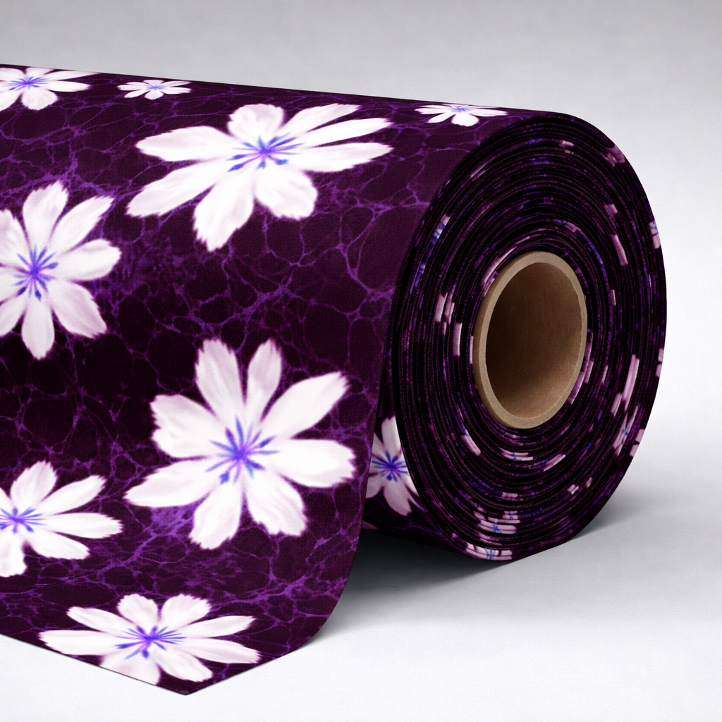 PERYL – Velvet Bloom Night Textile Print