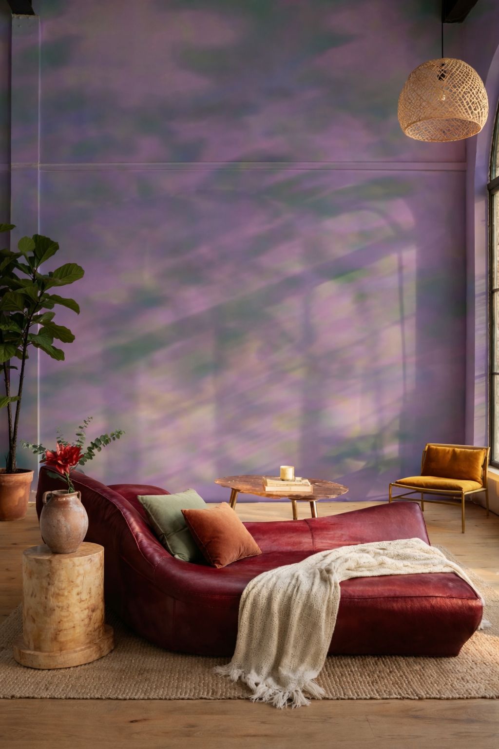 NERAI – Ethereal Shadow Textile Print