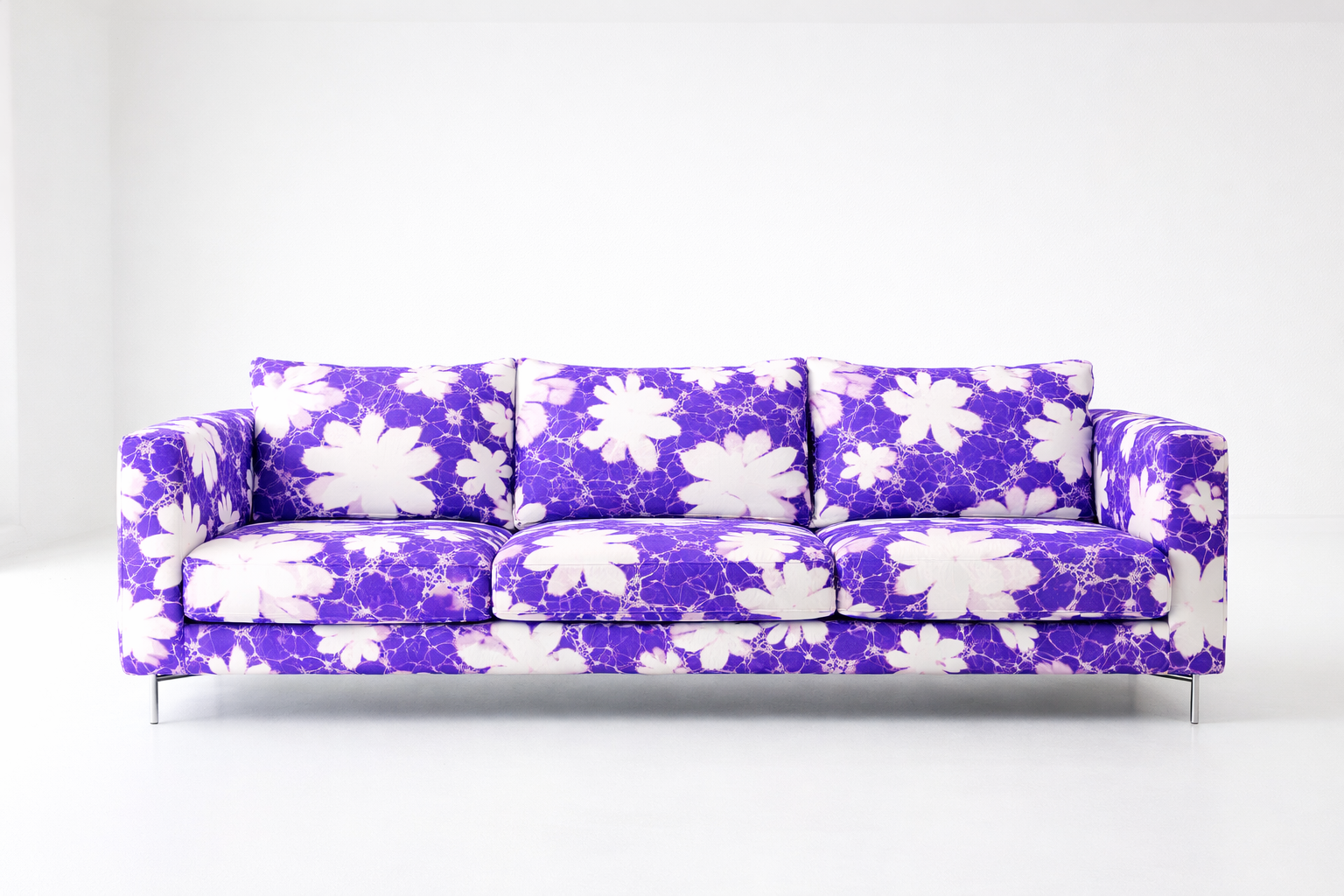 PERYTH – Luminous Bloom Aura Textile Print