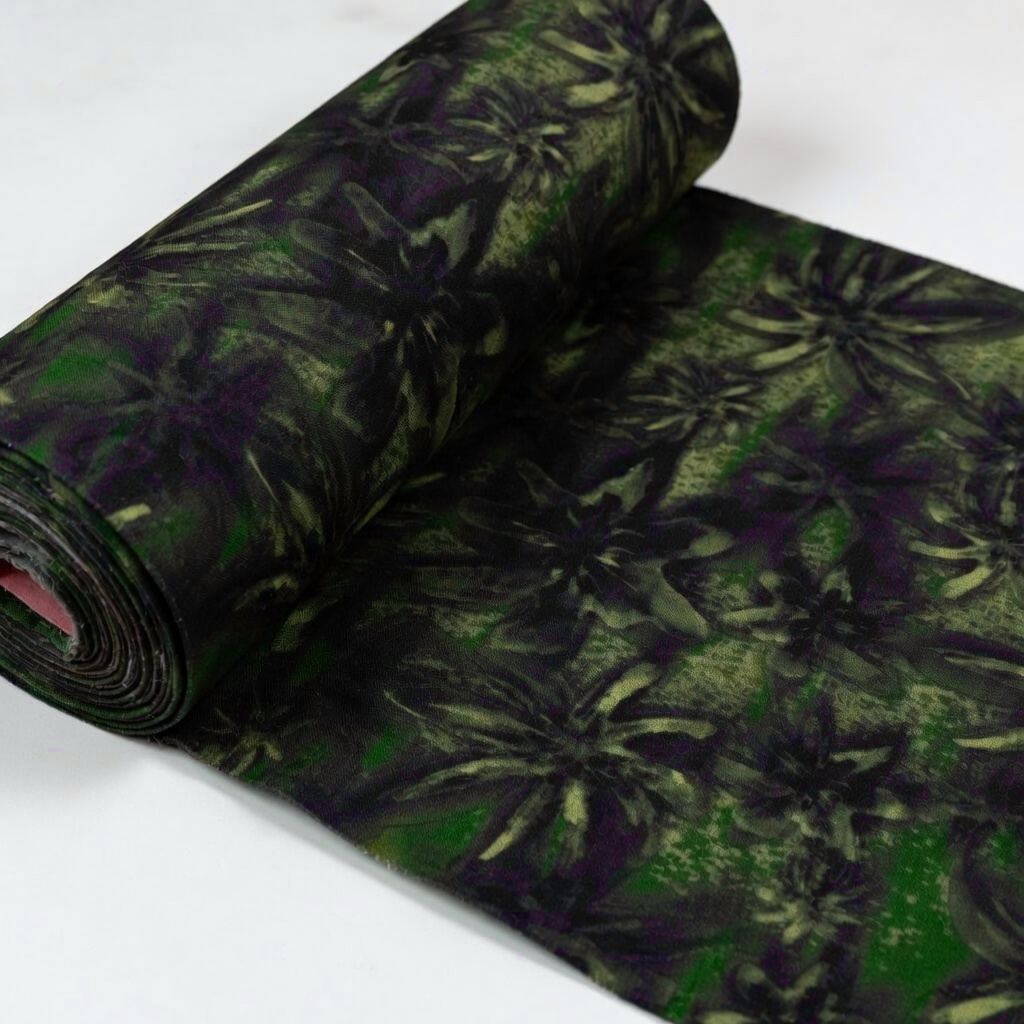 ORVEN – Shadow Orchid Forest Textile Print