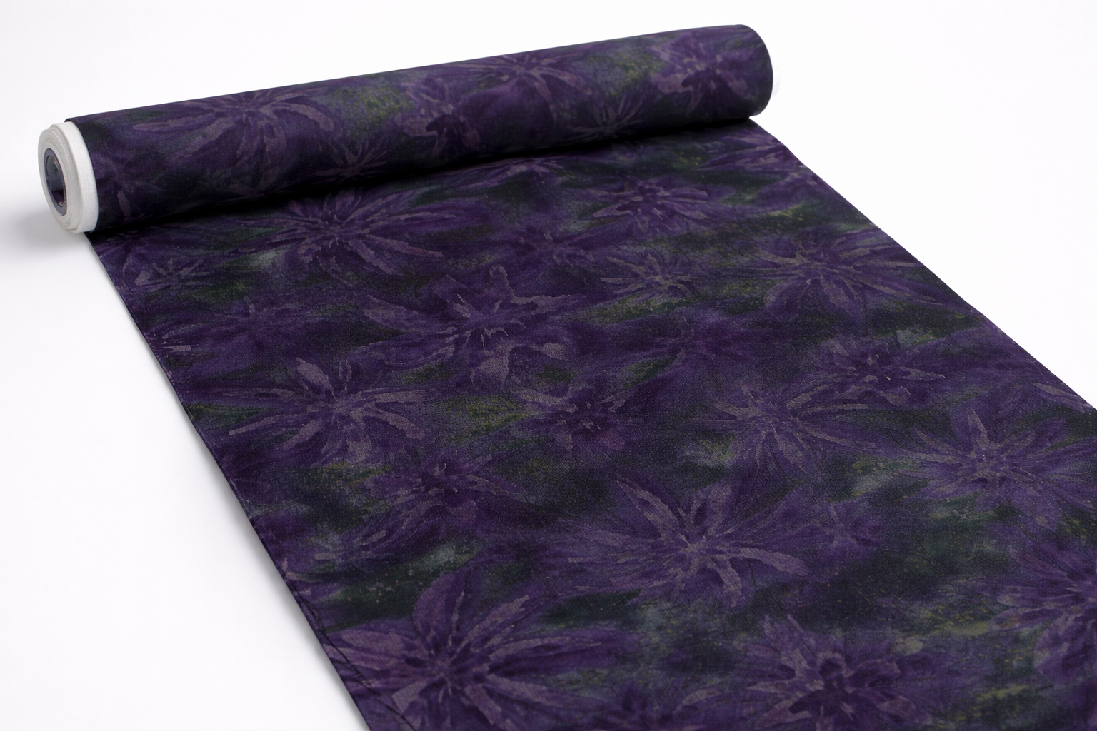 SAELOR – Midnight Orchid Veil Textile Print