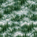 VELITH — Forest Mist Print