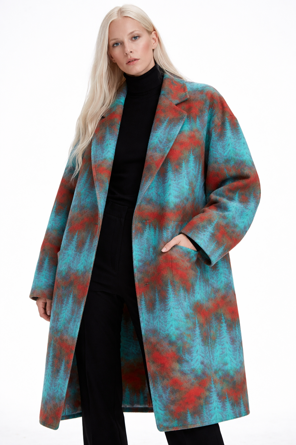 VEVRAE – Neon Forest Atmosphere Print